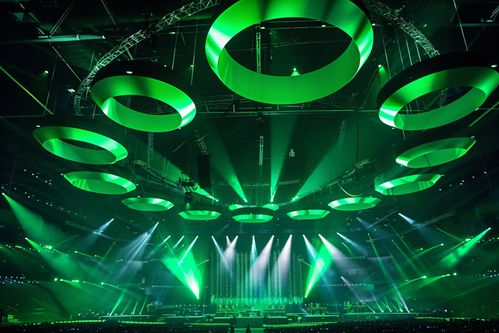 华贵舞台灯光效果 艺术与技术的完美融合